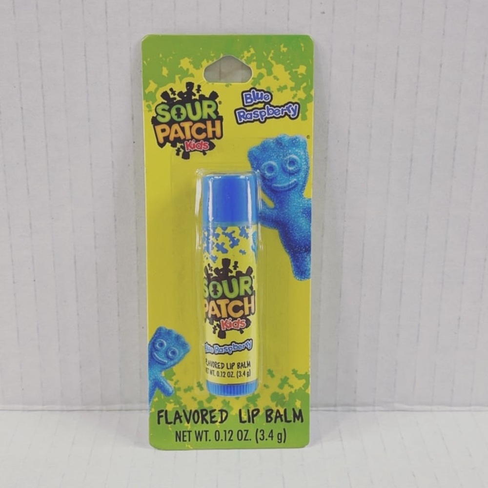 Sour Patch Kids Blue Raspberry flavored lip balm